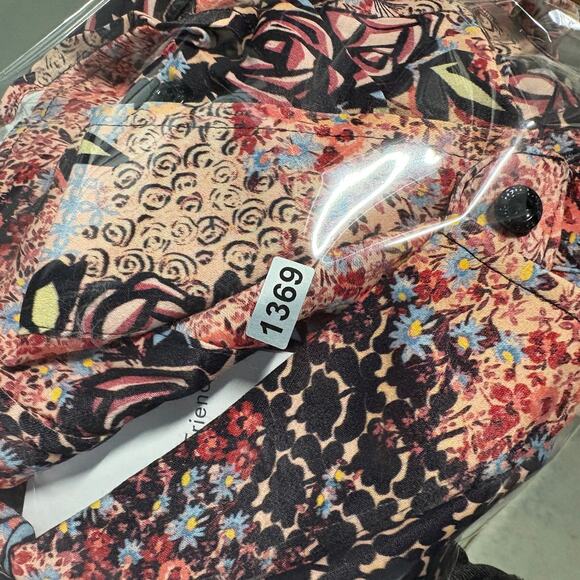 TELL YOUR FRIENDS Women's Western Shirt in Ines Size L Abstract Floral‎ - Picture 14 of 14